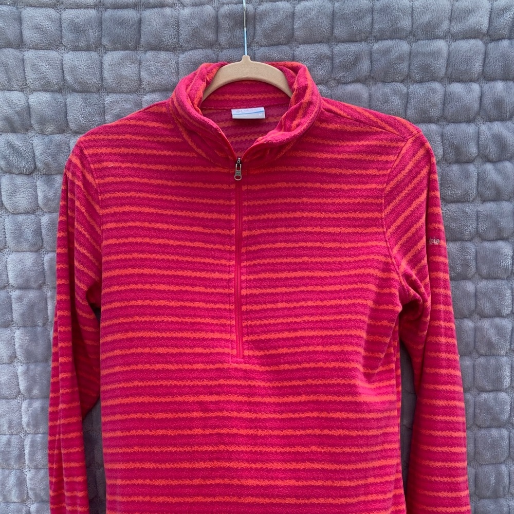 Columbia fleece 3/4 zip size Medium